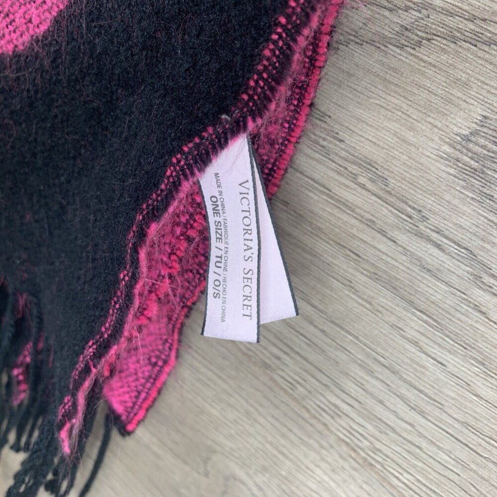 Victoria Secret Winter Angel Love Victoria Scarf 53 X 60” - Picture 3 of 6